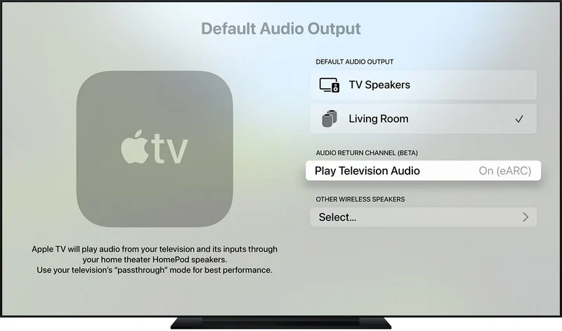 tvos14-settings-video-audio-default-audio-output-homepod-selected.webp