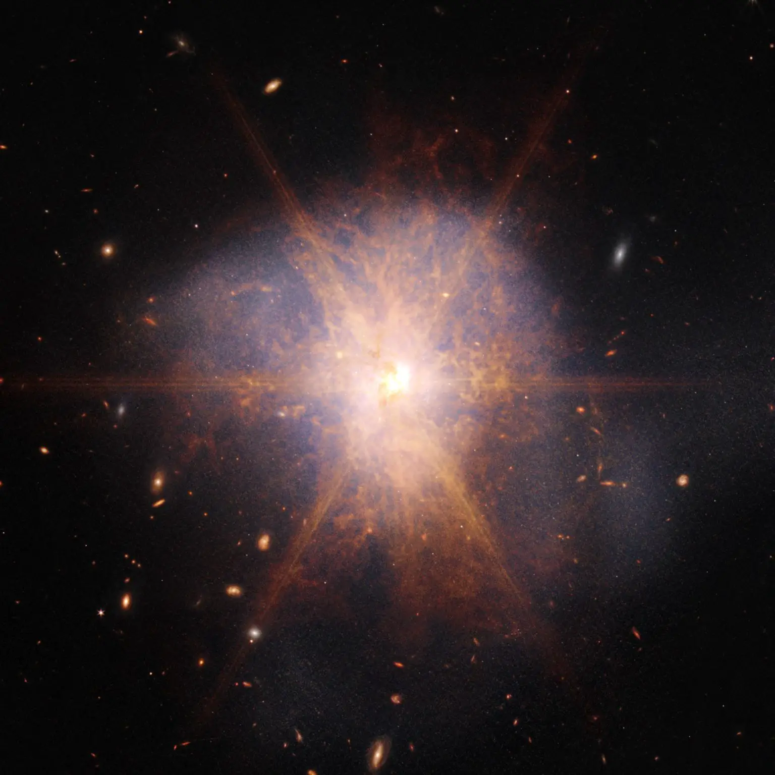 Arp-220-Webb-NIRCam-and-MIRI-Image-1536x1536.webp