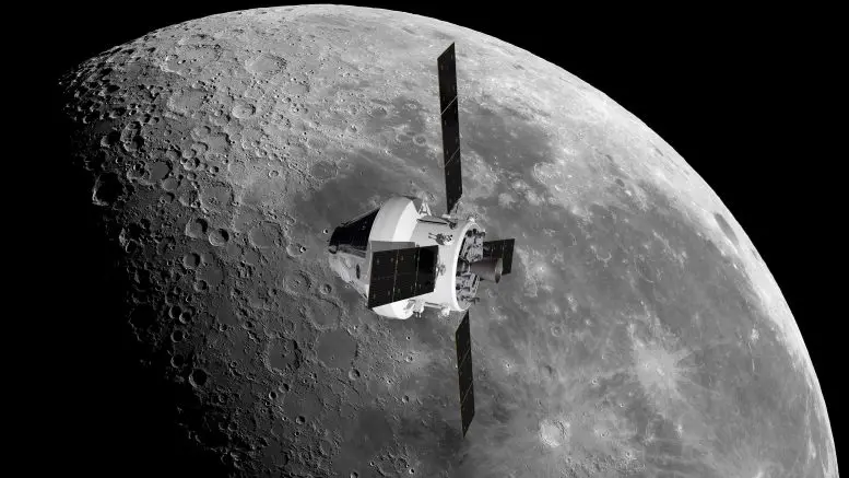 Orion-and-European-Service-Module-Orbiting-Moon-1-777x437.webp