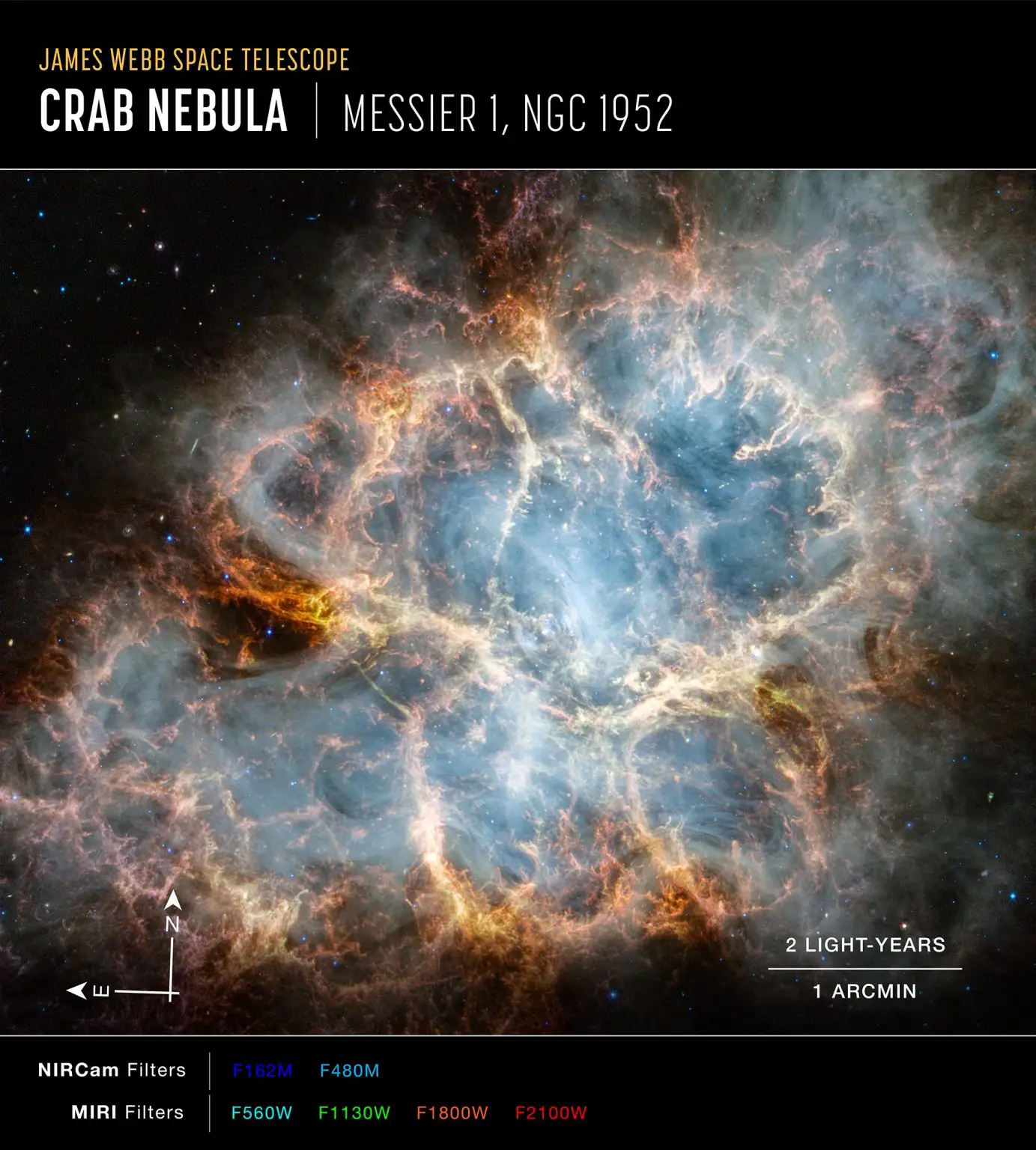 Crab-Nebula-Webb-NIRCam-and-MIRI-Compass-Image-1383x1536.webp