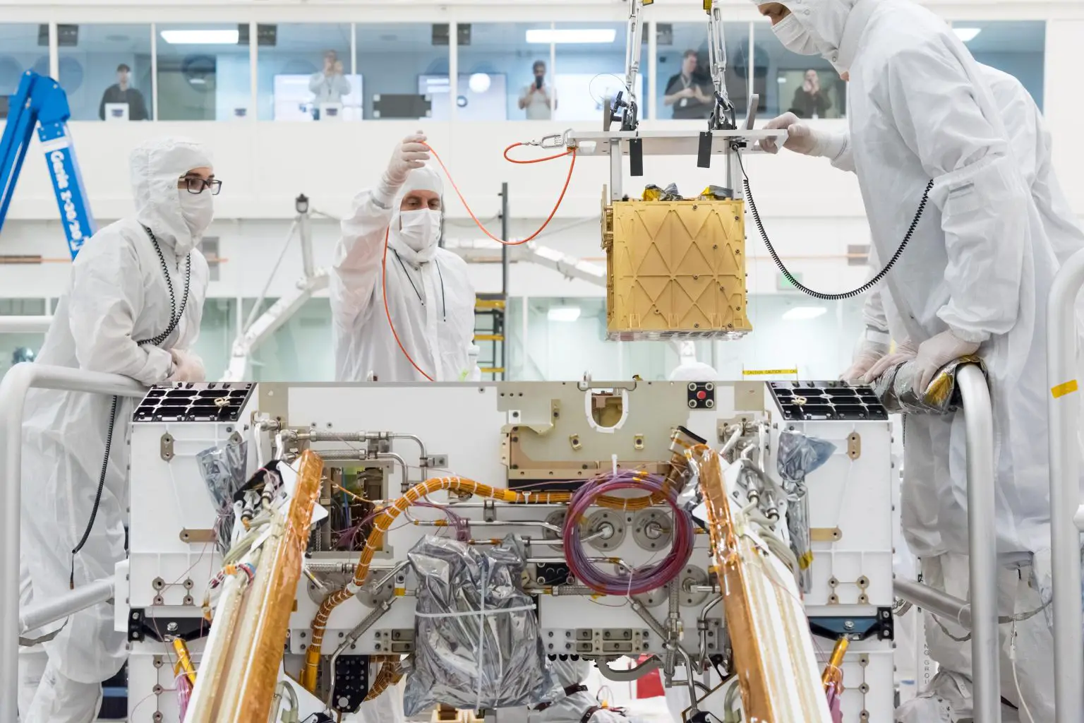 MOXIE-Is-Lowered-NASA-Mars-Perseverance-Rover-Chassis-1536x1024.webp