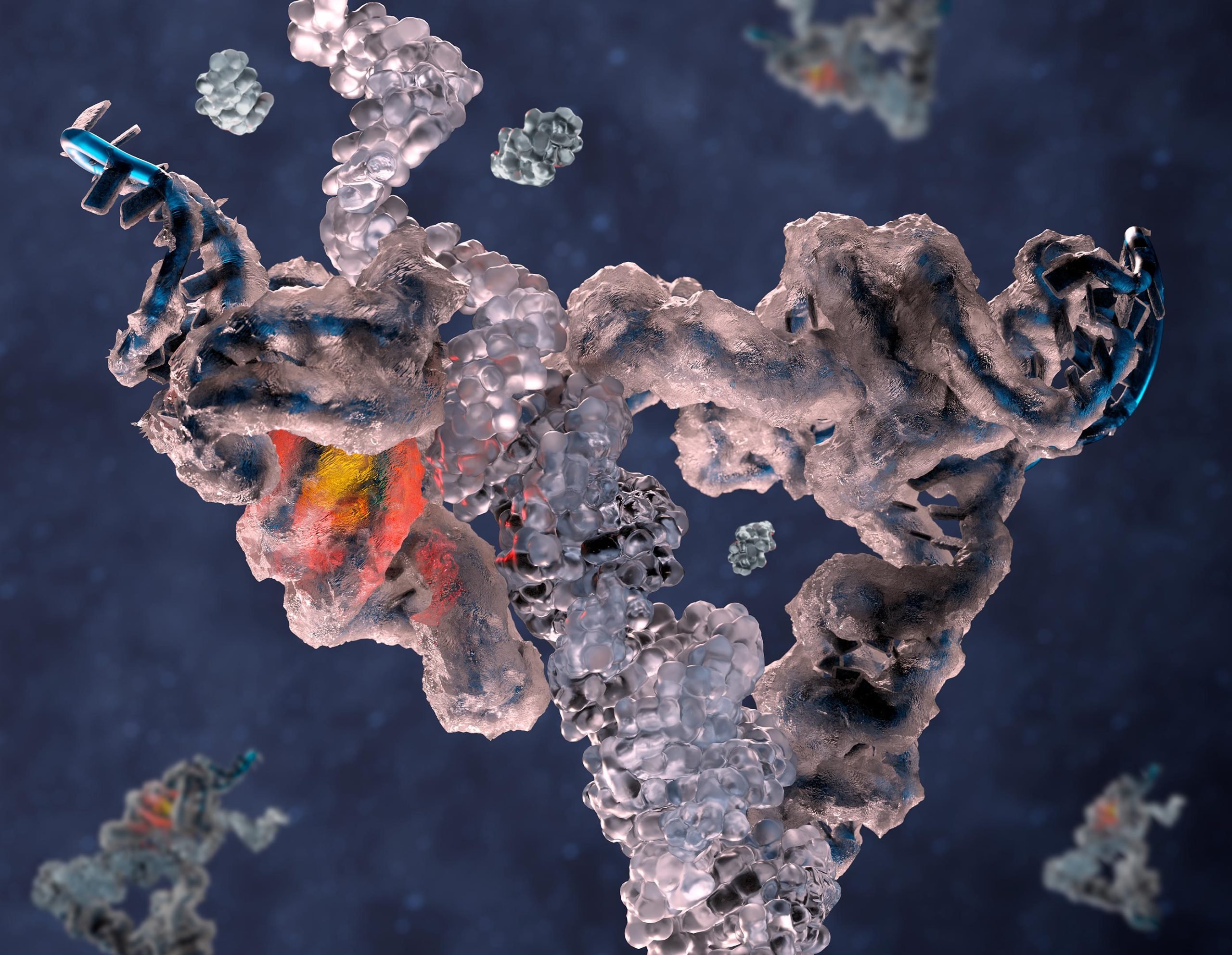 Atomic-Structure-of-RNA-Polymerase-Ribozyme-Origin-of-Life-scaled.jpg