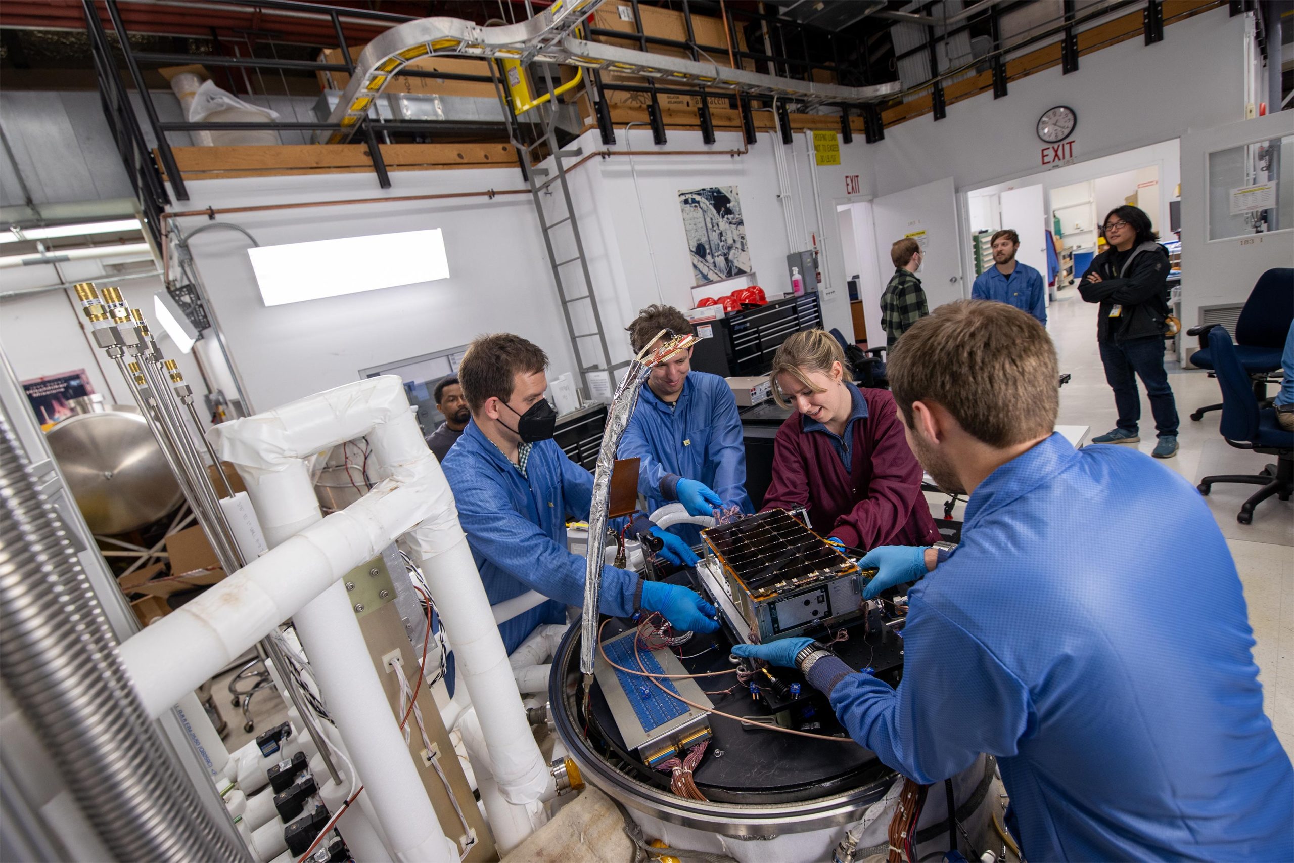 Engineers-Attach-BurstCube-to-Thermal-Vacuum-Chamber-Platform-scaled.jpg