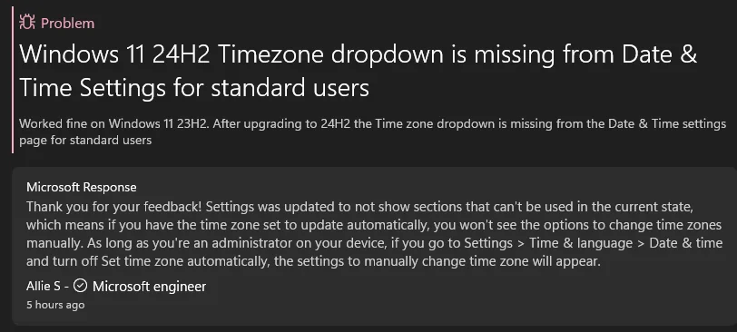 standard-user-lost-ability-to-change-time-zone-in-24h2-v0-vjqprx4nu1ud1.webp