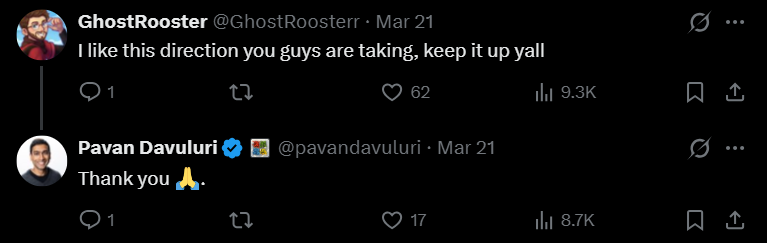 Positive-response-from-user-for-Pavan-Davuluris-post.png