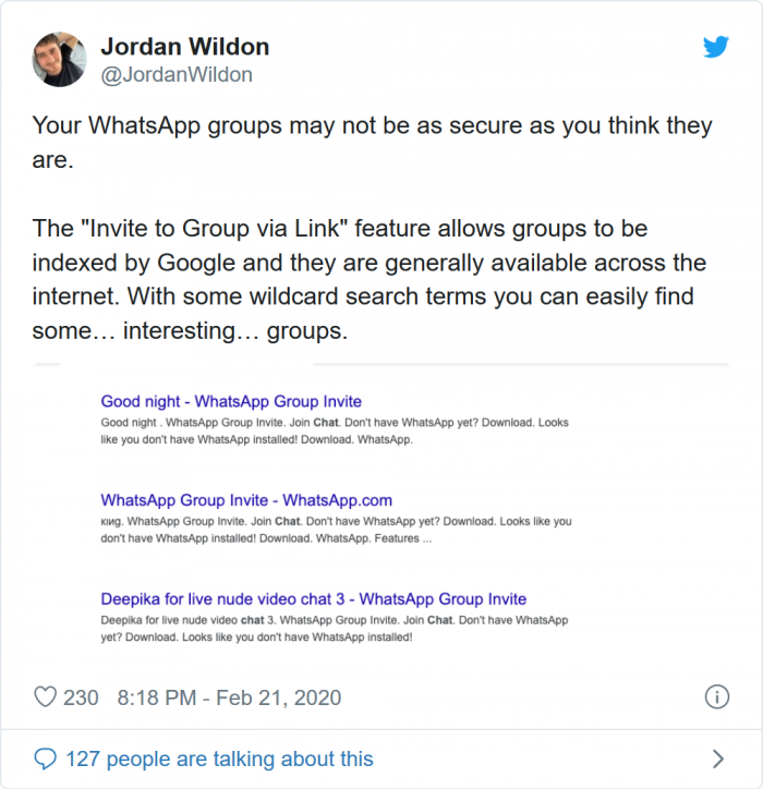 Screenshot_2020-02-22 Google is indexing public WhatsApp group invites and serving them in search results .png