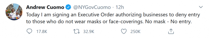 Screenshot_2020-05-29 Andrew Cuomo on Twitter Today I am signing an Executive Order authorizing businesses to deny entry to[...].png