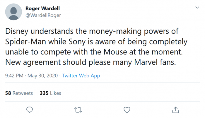 Screenshot_2020-06-03 Roger Wardell on Twitter Disney understands the money-making powers of Spider-Man while Sony is aware[...].png