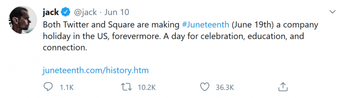 Screenshot_2020-06-17 jack on Twitter Both Twitter and Square are making #Juneteenth (June 19th) a company holiday in the U[...].png