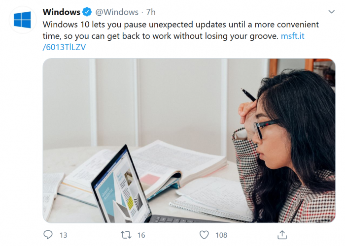 Screenshot_2020-07-11 Windows on Twitter Windows 10 lets you pause unexpected updates until a more convenient time, so you [...].png