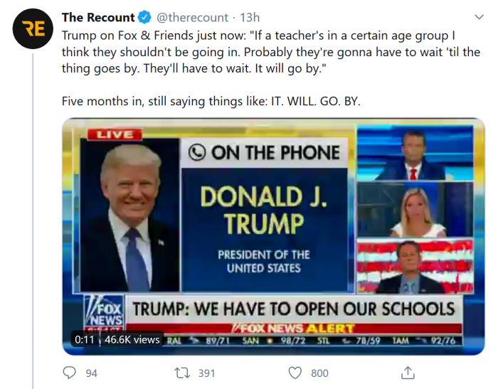 Screenshot_2020-08-06 The Recount on Twitter Trump pushes the claim that children are almost immune to make his case My vie[...].png
