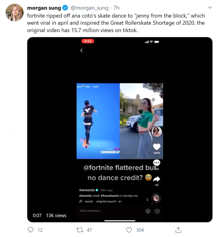 Screenshot_2020-08-07 morgan sung on Twitter fortnite ripped off ana coto’s skate dance to “jenny from the block,” which we[...].png