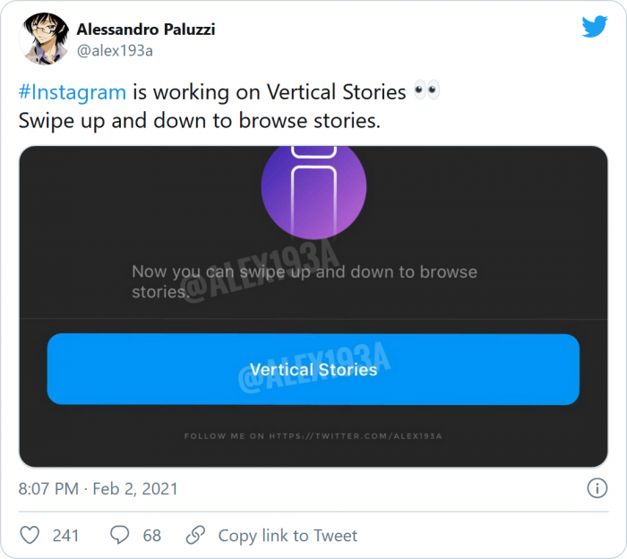 Screenshot_2021-02-04 Instagram is working on a TikTok-style vertical feed for Stories.png
