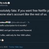 [图]Netflix嘲讽密码分享行为：蹭账号也请蹭靠谱一点的账号