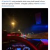 一名男子被发现在高速自动驾驶的特斯拉中悠哉剔牙