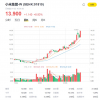 小米集团股价大涨8.93% 市值达3339亿港元