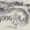 Google Doodle纪念《爱丽丝梦游仙境》插画家John Tenniel诞辰200周年