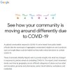 谷歌发布COVID-19疫情期间的《社区人员流动报告》