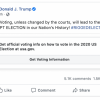 Facebook开始给特朗普、拜登的帖子打标签：但非事实核查