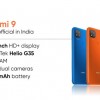 Redmi 9印度正式发布 后置1300万像素AI双摄约830起