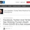 Facebook和TikTok也宣布将删除平台发表希望他人死亡言论的帖子