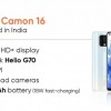 [图]Tecno在印度推出Camon 16：6400万主摄 5000mAh大容量电池