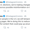 为阻止虚假选举信息传播，Instagram修改图片分享平台