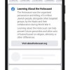 Facebook将显示与犹太人种族灭绝事件有关搜索的“权威来源”