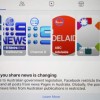 Facebook禁止澳洲用户查看和分享新闻 澳总理表示绝不妥协