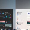 [图]Windows 10 21H2新UI曝光：浮动开始菜单 启用圆角边缘