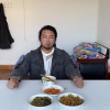 手工耿自制懒人洗碗餐桌：不用端走 一键自动清洗摆好