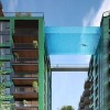 世界首座空中全透明泳池完工：离地35米 似在空中遨游