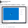 一段泄露的视频表明Windows 10 21H1版的公开推广即将开始