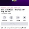 扎克伯克主持了Live Audio Rooms音频会客室服务的首次公开测试