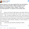 苹果提醒Epic案法官要考虑最高法院有关NCAA的裁决