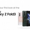 [图]Galaxy Z Fold 3渲染图曝光：三种配色 7.55吋内屏+6.23吋外屏