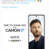 Tecno预告Camon 17系列新机将于7月15日登陆印度市场