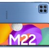 外媒曝光Galaxy M22新机规格与渲染图 可选黑白蓝三色