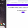 Google Chrome正设法将短信验证码从手机自动读取到PC上