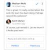 Google Docs文档服务正添加智能回复功能 随时插入各种格式语言