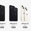 [图]iPhone 13上市后iPhone 12/11/SE降价出售 最低只要3299元