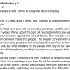 扎克伯格回应举报人指控：Facebook为了利润不顾用户？胡扯