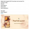 Google首款可折叠手机Pixel Fold将亮相10月19日发布会
