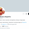 苹果公司解雇了一位领导#AppleToo运动的员工