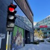 北京街头现爱心状红绿灯 别致有爱让大家看到心里暖暖