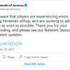 任天堂Switch eShop在圣诞节期间再度出现瘫痪问题