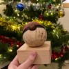 玩家收到祖父赠送的特别圣诞礼物：一个木质宝可梦球