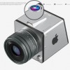 M1处理器加持 Apple ProCam 8K视频相机双版本渲染图曝光