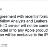消息称iPhone 14放弃显示屏下Touch ID 120Hz的ProMotion仅限Pro型号