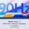 Redmi Note 11国际版今日发布：改用骁龙680处理器